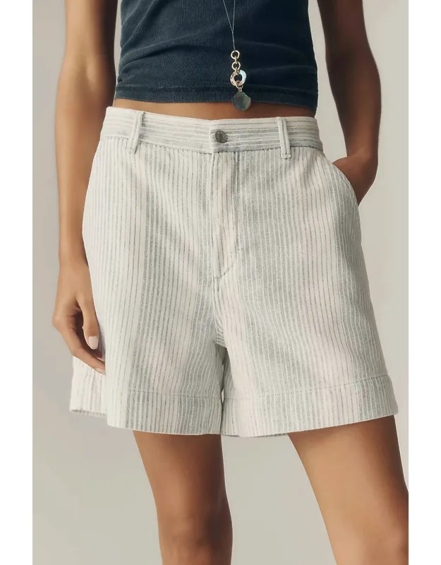 Summer Stripe Trouser Shorts