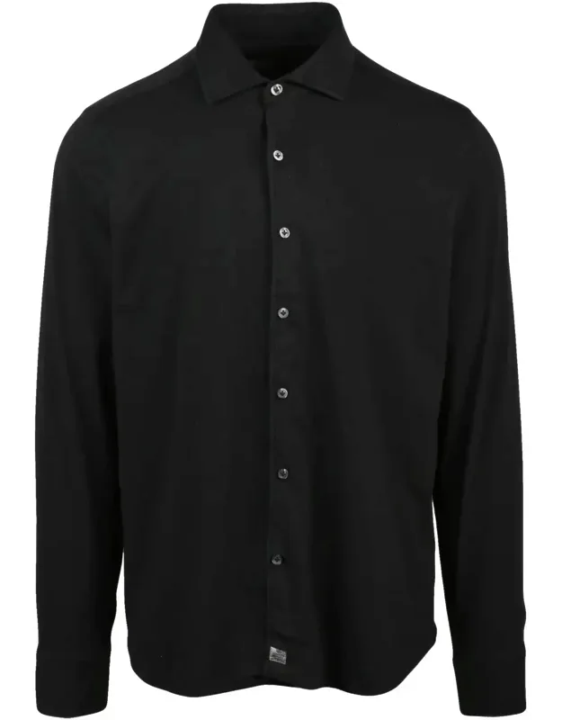 Slim Fit Shirt With Classic Collar And Tailored Silhouette