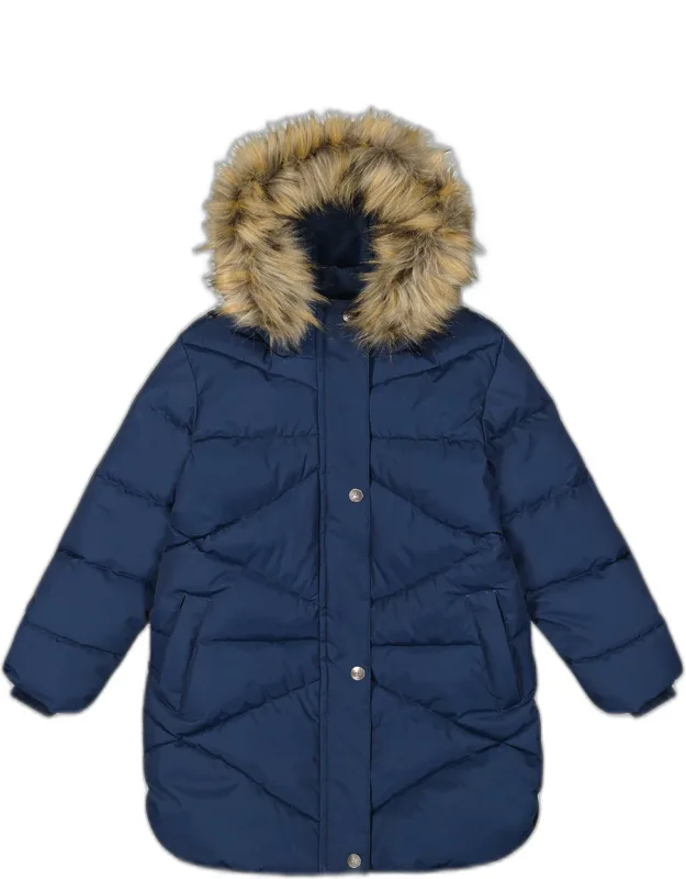 Long Winter Puffer Coat