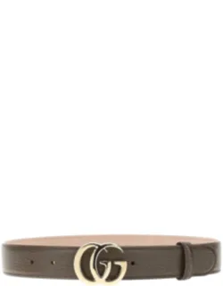 Gg Marmont Leather Belt