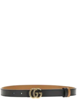 Gg Marmont Reversible Leather Belt