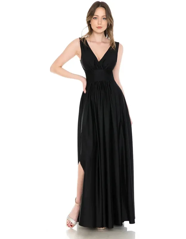 Empire Waist Long Formal Dress