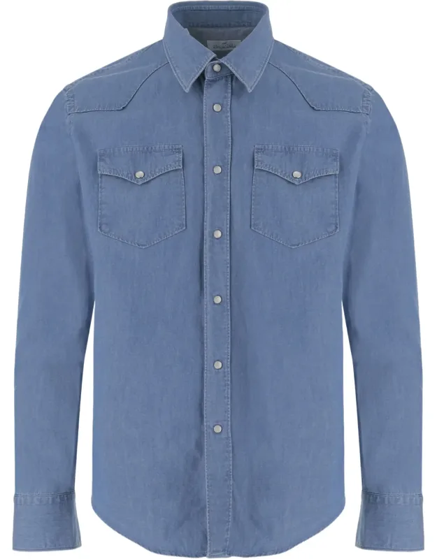 Button-down Denim Shirt
