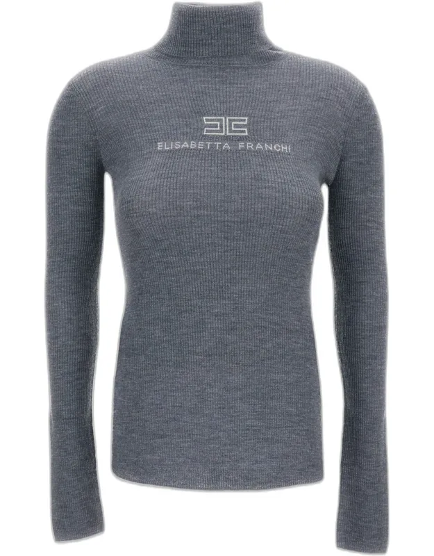 Ribbed-knit Sweater