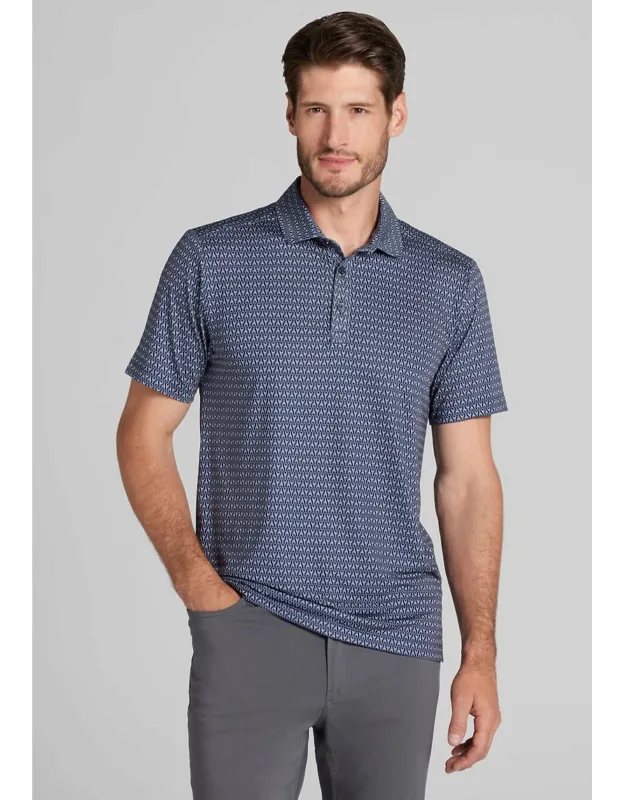 Traveler Collection Tailored Fit Golf Balls Polo Shirt