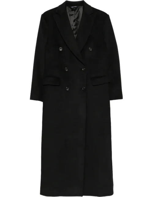 Double-breasted Peaked-lapel Coat