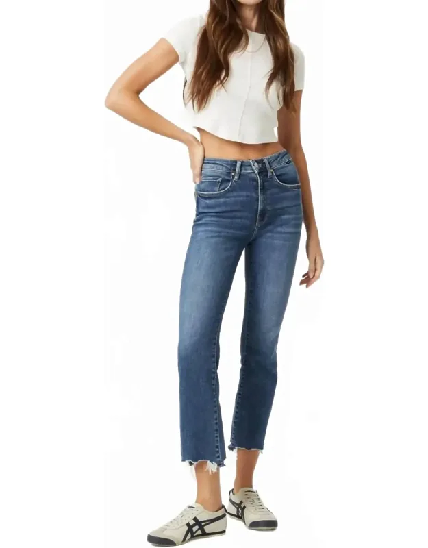 Cropped Flare Jeans