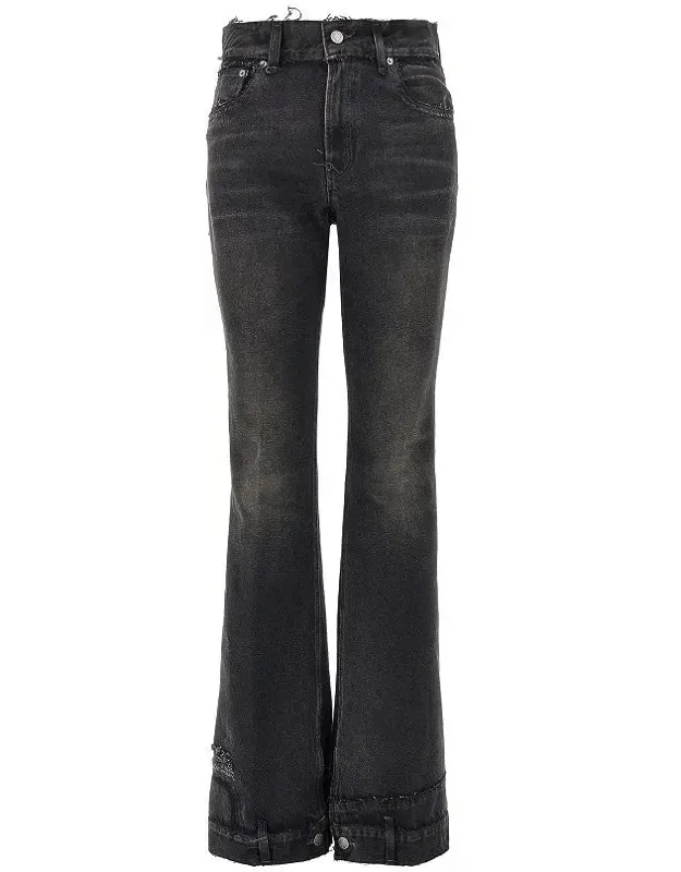 Flora Vintage Effect Jeans