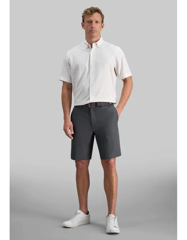 Haggar Cool 18 Pro Straight Fit Performance Golf Shorts 9.5''