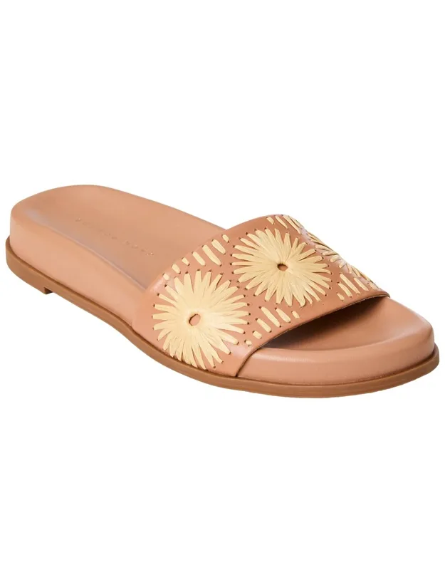 Somerset Raffia & Leather Sandal