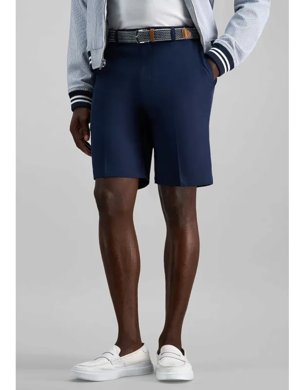 Haggar Cool 18 Pro Straight Fit Performance Golf Shorts 9.5''