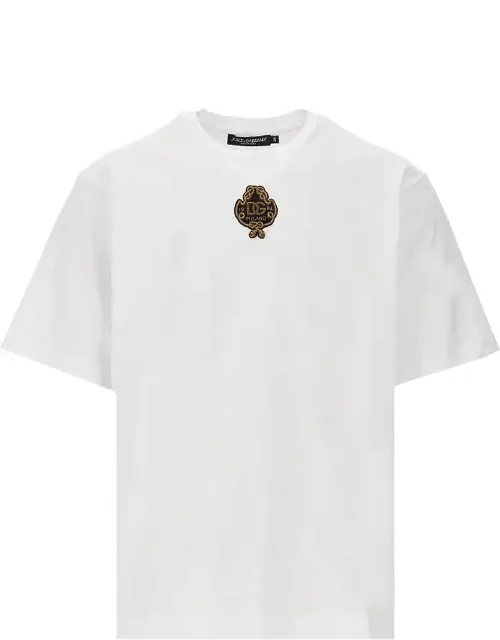 Embroidered Patch Boxy T-shirt