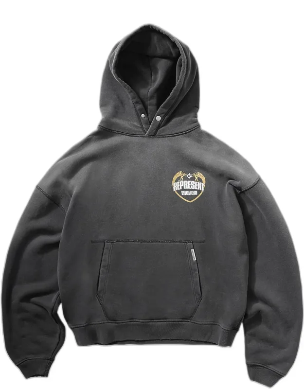 Legacy Angel Border Logo Cotton Hoodie