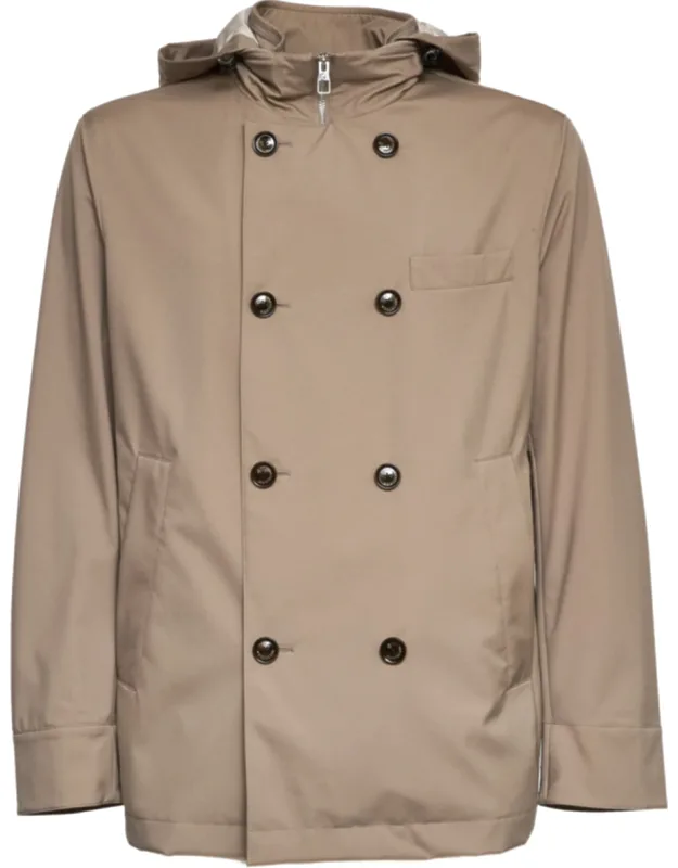 Hybrid Peacoat Parka Jacket
