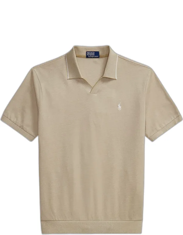 Logo Cotton Jacquard Polo Shirt