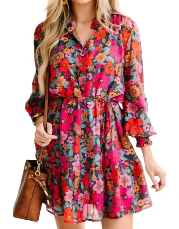 Floral Mini Dress