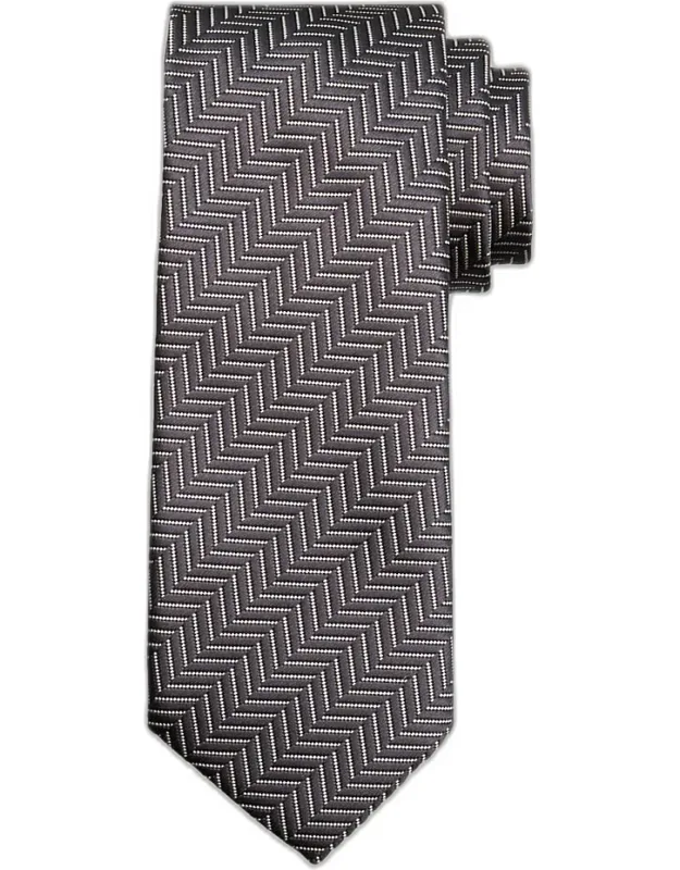 Linen Polka Dot Tie