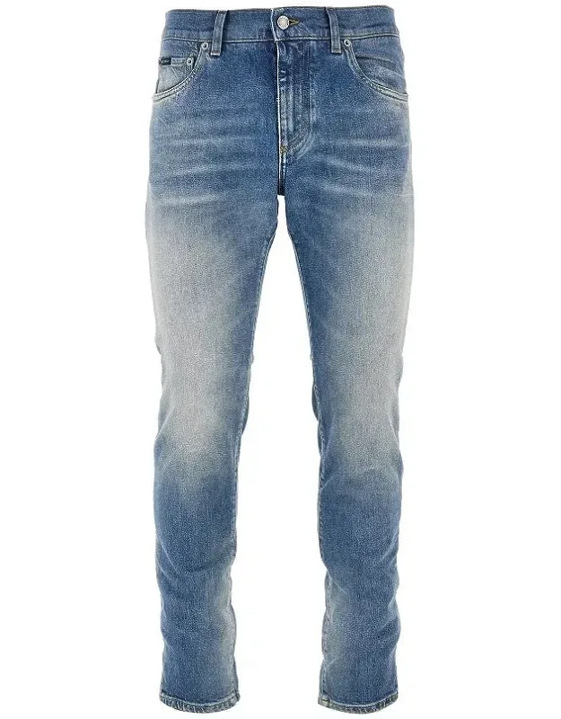 Stretch Denim Slim Fit Jeans