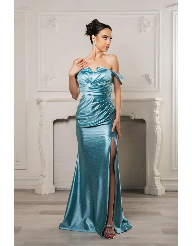 Off Shoulder Formal Gown