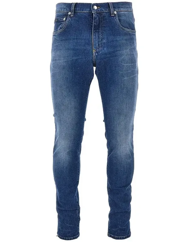 Stretch Denim Slim Fit Jeans
