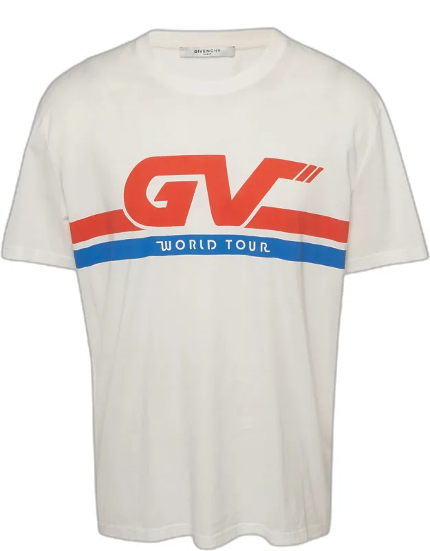 Logo Print Jersey World Tour T-shirt