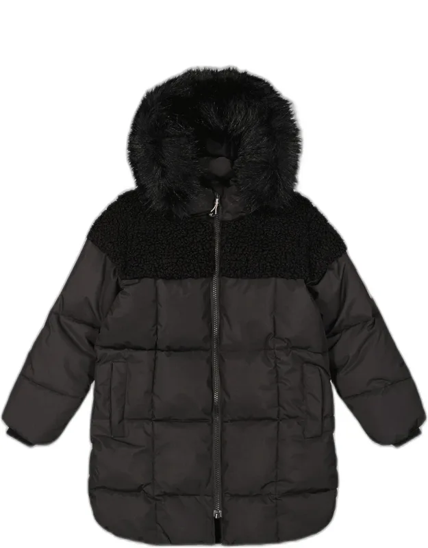 Long Winter Puffer Coat