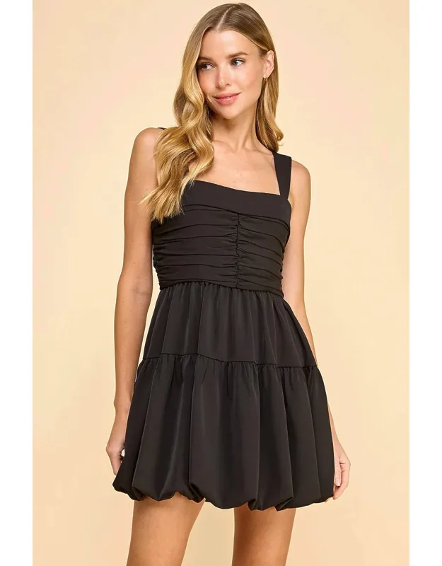 Bubble Hem Dress