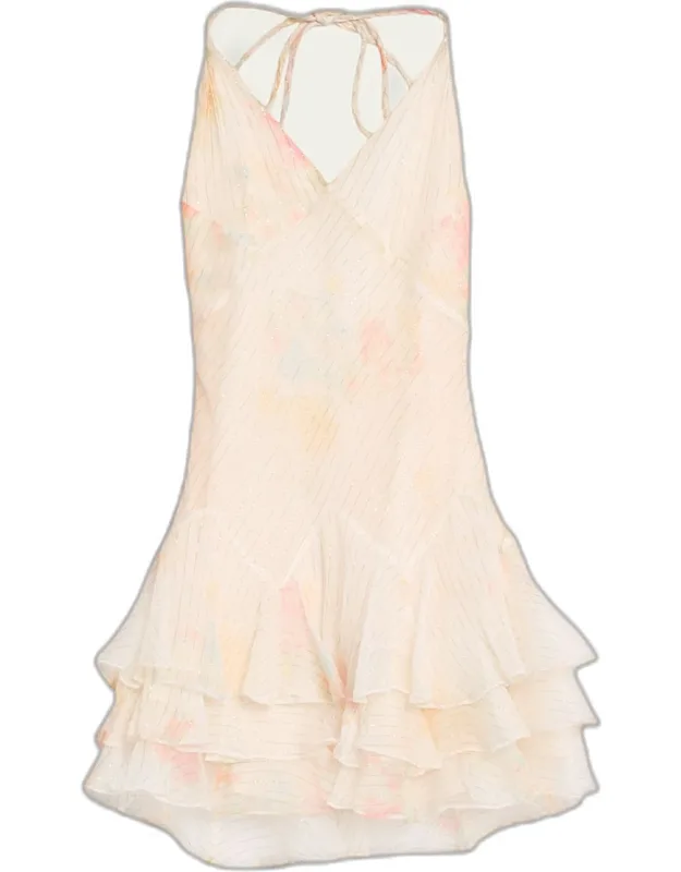 Floral Tiered Mini Dress