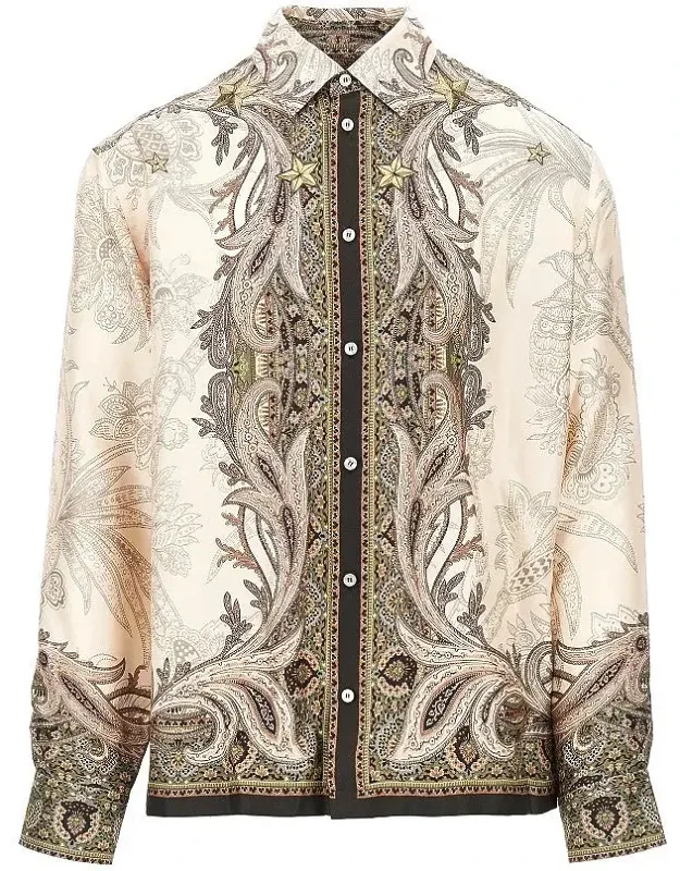 Printed Silk Shirt