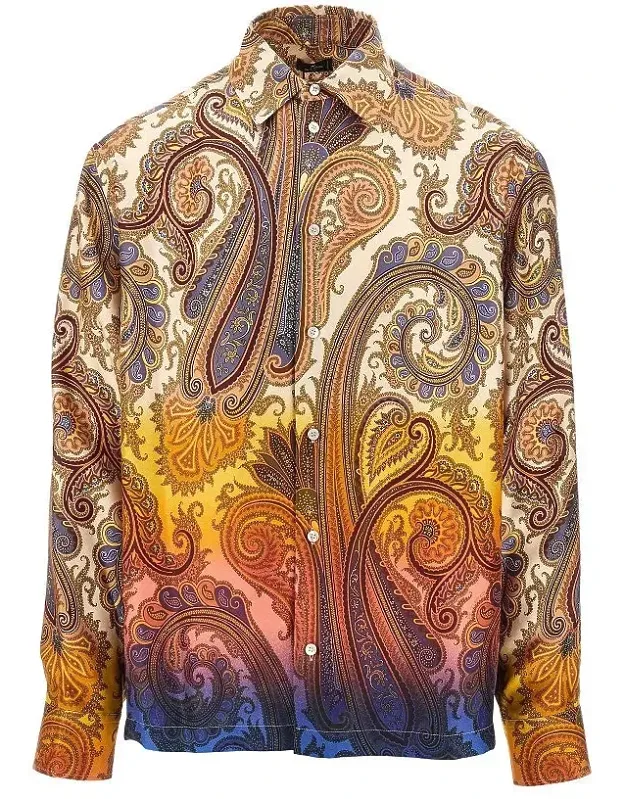 Printed Silk Shirt
