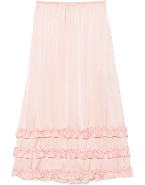 Ruffled Tiered Maxi Skirt