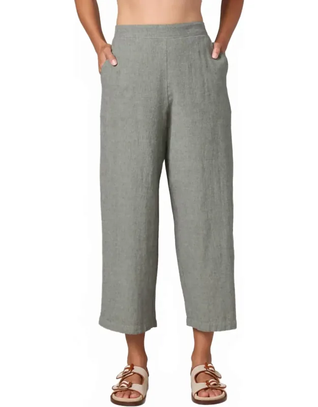 Balsam Crop Wide Leg Pants