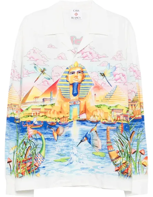 Graphic-print Long-sleeve Shirt