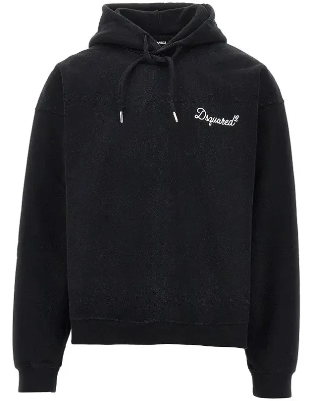 Hoodie With Logo Embroidery