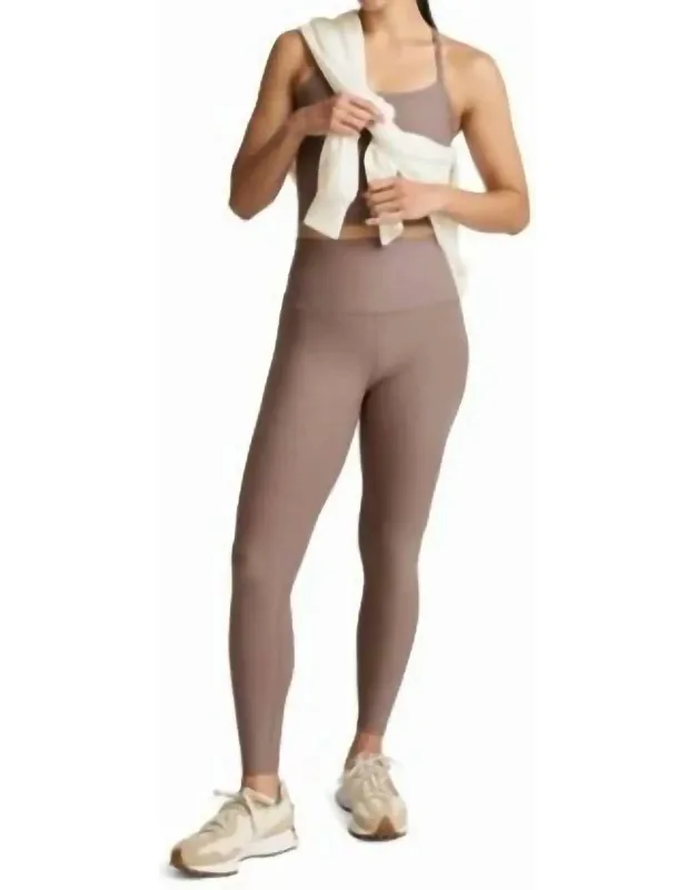 _spacedye Caught In The Midi High Waisted Legging With Gentle Compression And A Flattering Slim Fit_
