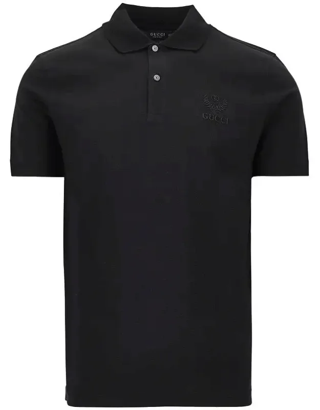 Cotton Jersey Polo Shirt With Logo Embroidery
