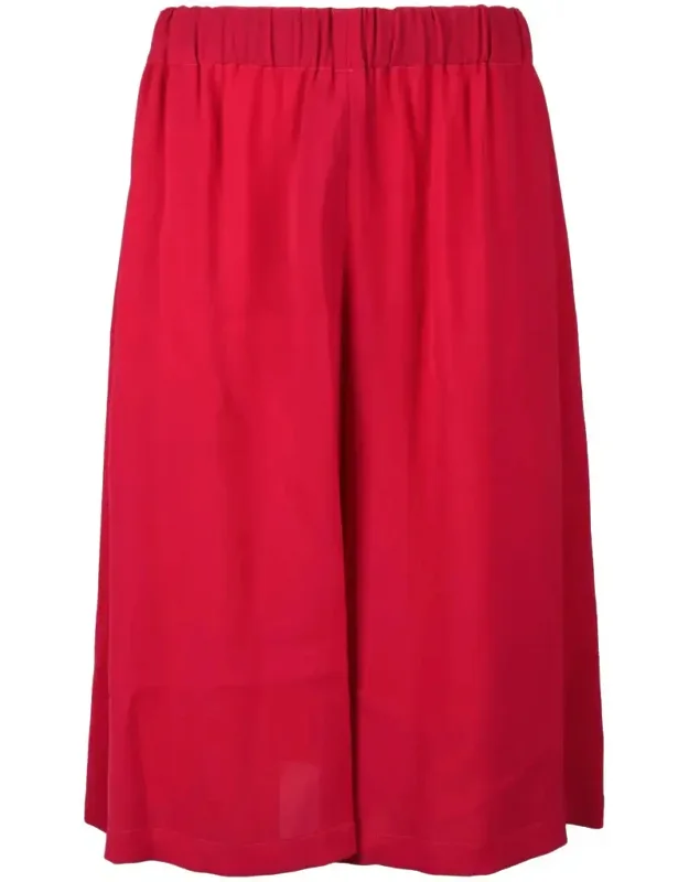 Elastic Triacetate-blend Shorts