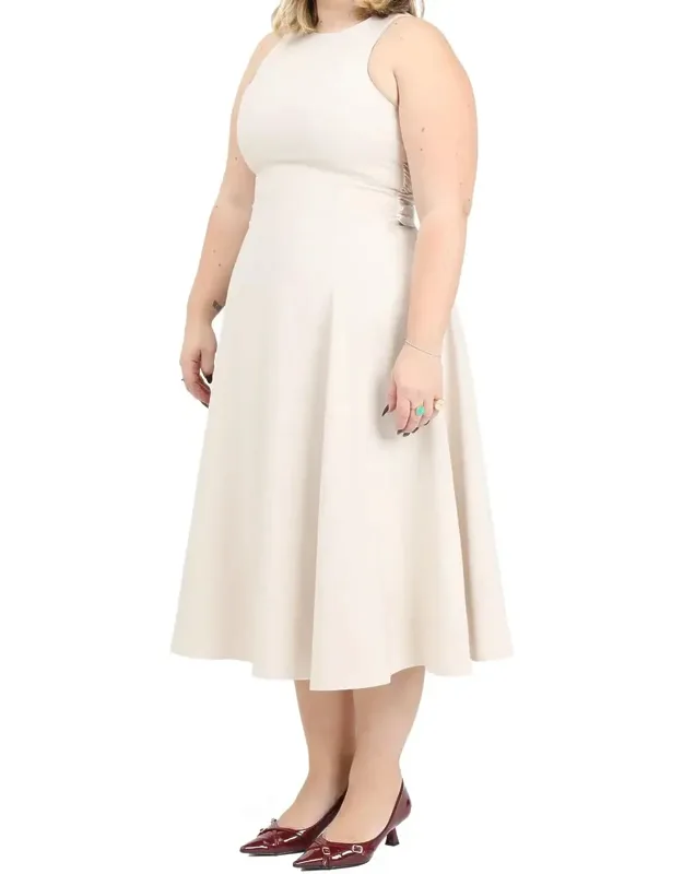 A-line Midi Dress