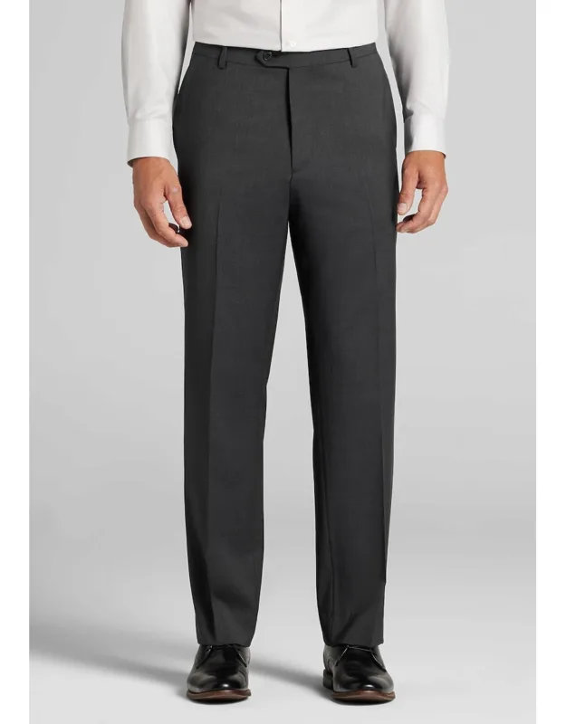 Reserve Collection Tailored Fit Italian Wool Suit Pants