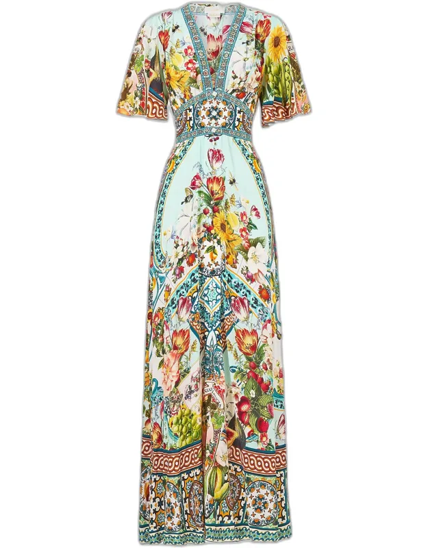 Silk Maxi Dress