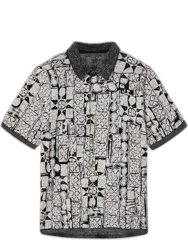 Cotton Jacquard Shirt