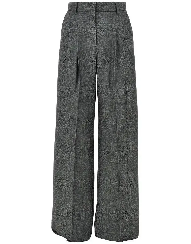 Mouliné Knitting Pants