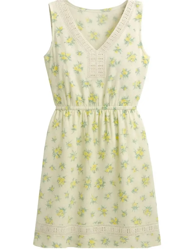 Brylee Buttercup Bouquet Mini Dress