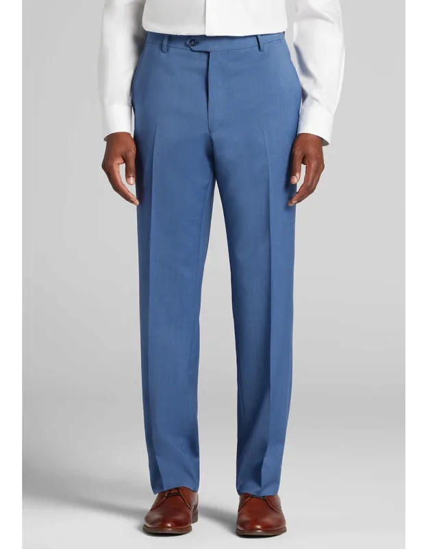 Reserve Collection Tailored Fit Italian Wool Suit Pants