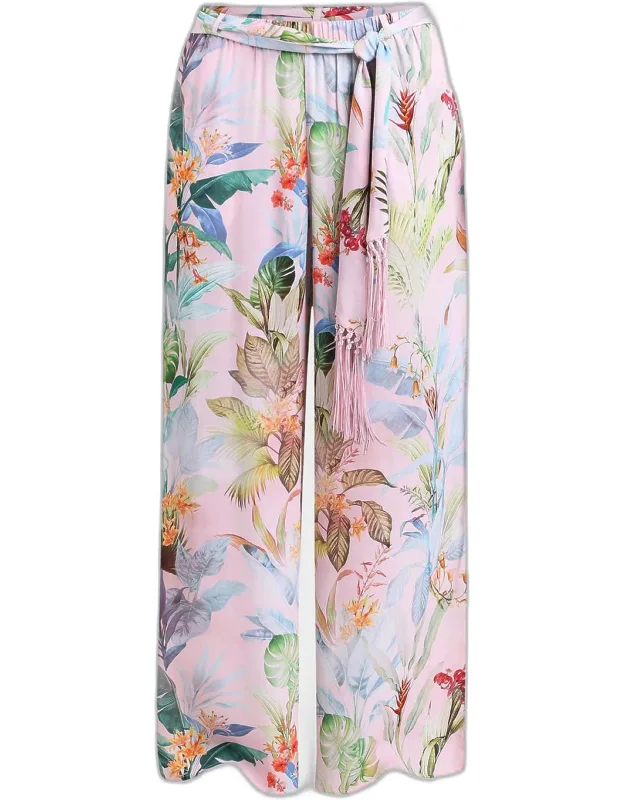 Colorful Palm Pants