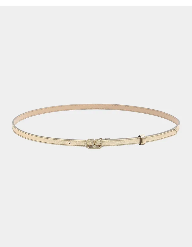 Vlogo Leather Signature Belt
