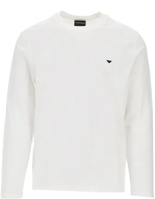 Lyocell And Cotton Blend T-shirt With Logo