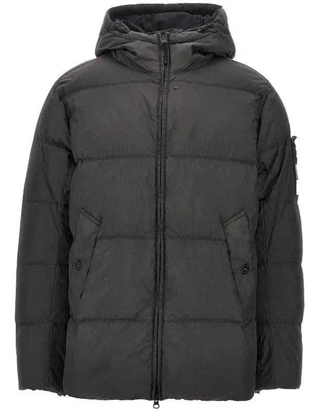 Garment Dyed Crinkle Reps Ny Down Jacket