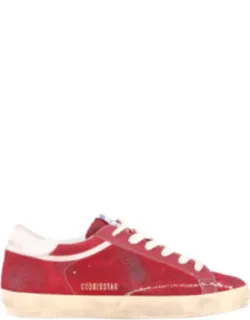 Low-top Sneakers With Distressed Calf Leather