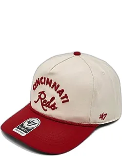 Cincinnati Reds Mlb Rope Script Hitch Snapback Hat